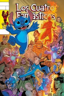 Los 4 Fantasticos 04 (186) (Portada Alternativa Disney Stitch) (Portada Alternativa)
