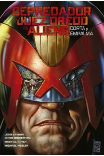 DEPREDADOR VS JUEZ DREDD VS ALIENS