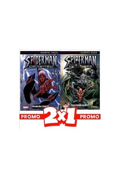 Marvel Saga · Spiderman Unlimited Pack 2X1