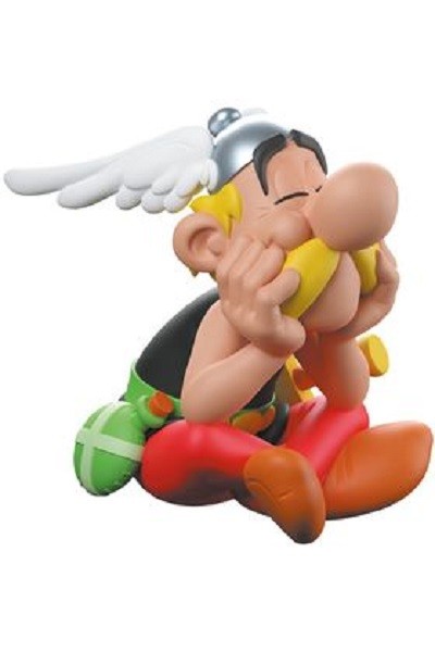 Asterix - Asterix Sentado Hucha