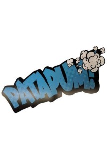 Onomatopeya Pequeña Patapum! Azul Y Turquesa