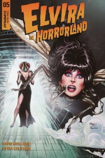Elvira in Horrorland (Inglés) 05 John Royle Variant Cover B