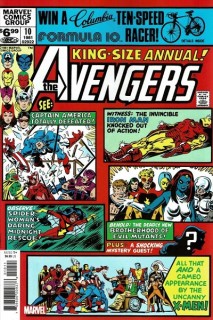 The Avengers Annual #10 Foil Variant Cover