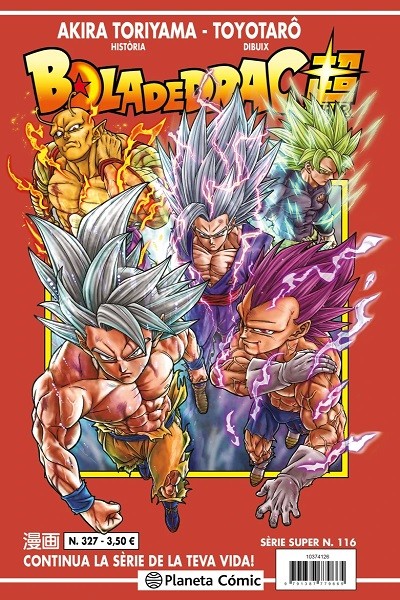 Bola de Drac Super 116 · Serie Vermella 327