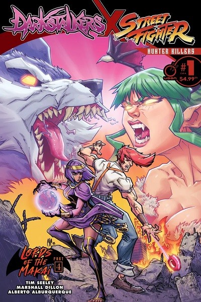 Darkstalkers X Street Fighter: Hunter Killer (Inglés) 01