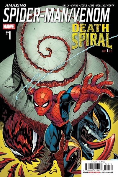 Spiderman/Venom Death Spiral (Inglés) 01