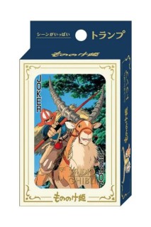 STUDIO GHIBLI BARAJA DE NAIPES PRINCESA MONONOKE