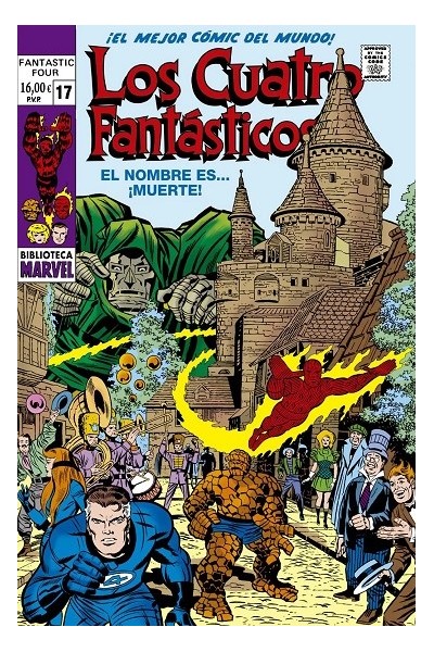 Biblioteca Marvel · Los Cuatro Fantasticos 17