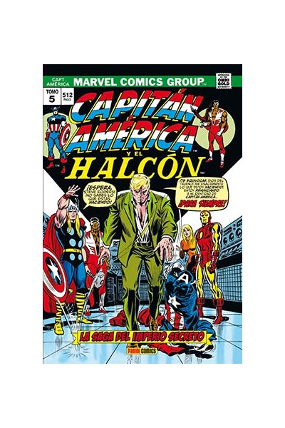 MARVEL GOLD · CAPITÁN AMÉRICA 05 CAPITAN AMÉRICA Y EL HALCÓN
