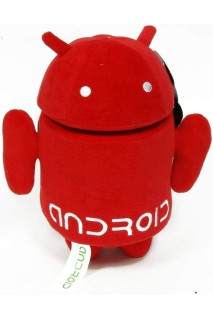 Android Peluche Cabeza Giratoria