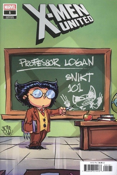 X-Men United (Inglés) 01 Skottie Young Variant Cover