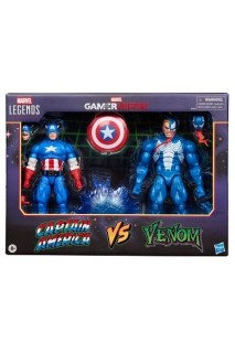 Marvel Legends Gamerverse Captain America Vs. Venom