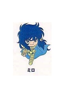 SAINT SEIYA GASHAPON PINS COLLECTION VOL.2 SCORPION MILO