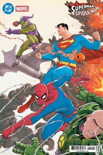 DC / Marvel: Superman / Spider-Man (Inglés) 01 Mikel Janín Variant Cover J