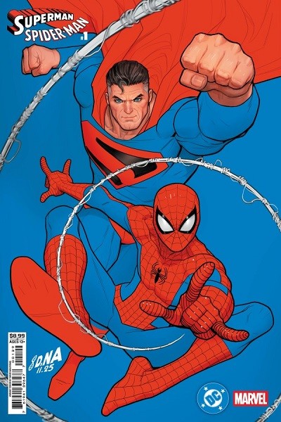 DC / Marvel: Superman / Spider-Man (Inglés) 01 David Nakayama Variant Cover Q