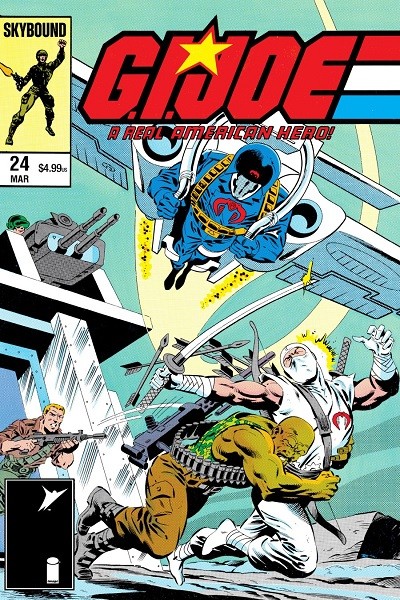 G.I. Joe ARAH · Hama Files Edition (Inglés) 24 Mike Zeck Foil Variant Cover