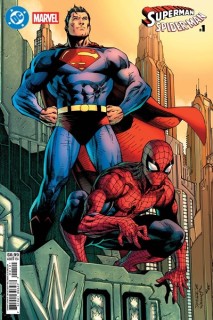 DC / Marvel: Superman / Spider-Man (Inglés) 01 Jim Lee Variant Cover B