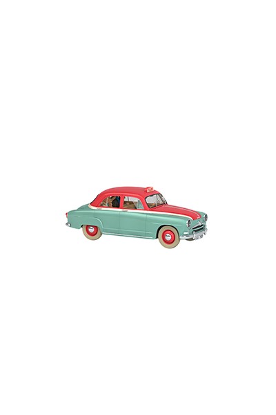 TINTIN COCHE TAXI SIMCA