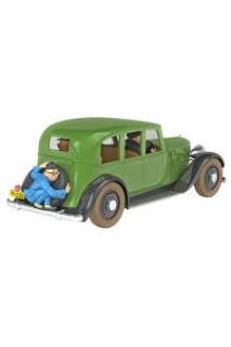 TINTIN COCHE LA VOITURE DE MITSUHIRATO
