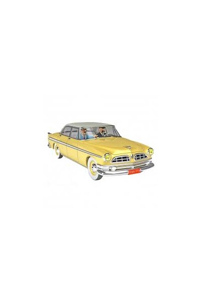 TINTIN COCHE LA VOITURE DES RAVISSEURS