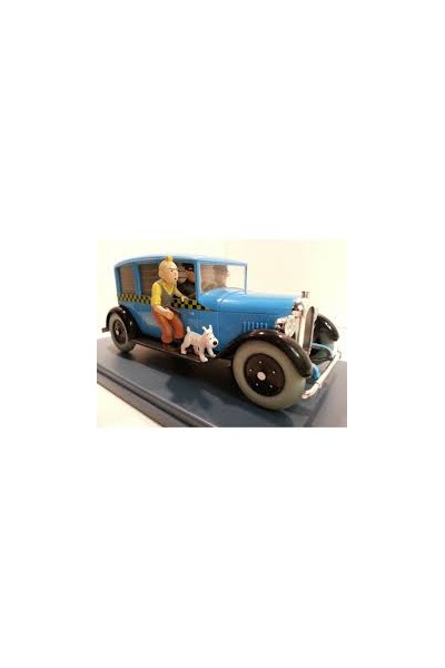 TINTIN COCHE LE TAXI DE CHICAGO