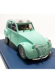 TINTIN COCHE LA 2 CV DES DUPONDT