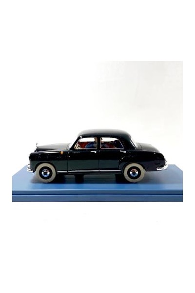 TINTIN COCHE LA VOITURE DES AGENTS BORDURES