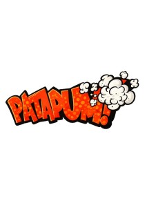 ONOMATOPEYA GIGANTE PATAPUM! ROJO Y NARANJA