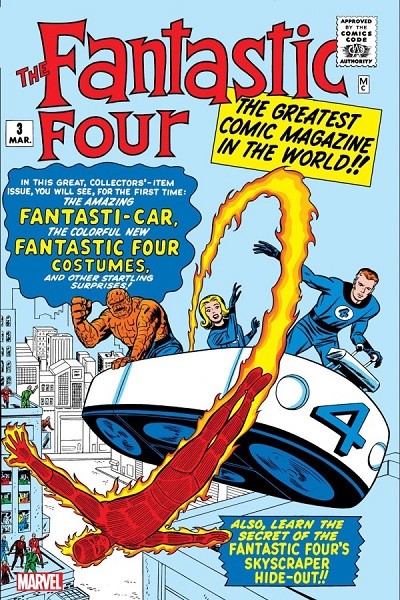 Fantastic Four (Inglés) 03 Facsimile Edition Foil Variant Cover