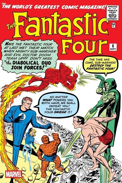 Fantastic Four (Inglés) 06 Facsimile Edition Foil Variant Cover