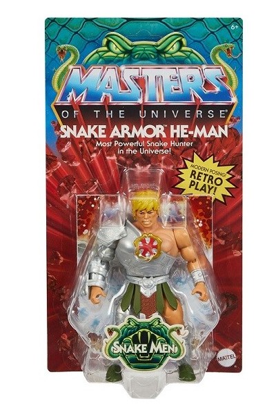Masters Of The Universe Origins Snake Armor He-Man