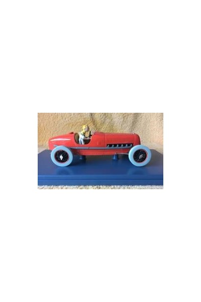 TINTIN COCHE LE BOLIDE ROUGE