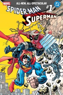 Marvel / DC: Spider-Man/Superman (Inglés) 01 Erik Larsen Variant Cover