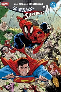 Marvel / Dc: Spider-Man/Superman (Inglés) 01 Kaare Andrews Warparound Variant Cover