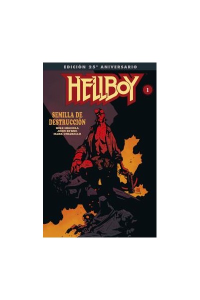 HELLBOY: SEMILLA DE DESTRUCCIÓN EDICIÓN GIGANTE ESPECIAL 25 ANIVERSARIO