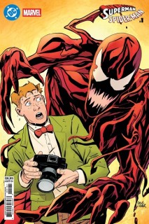 DC / Marvel: Superman / Spider-Man (Inglés) 01 Steve Lieber Variant Cover F