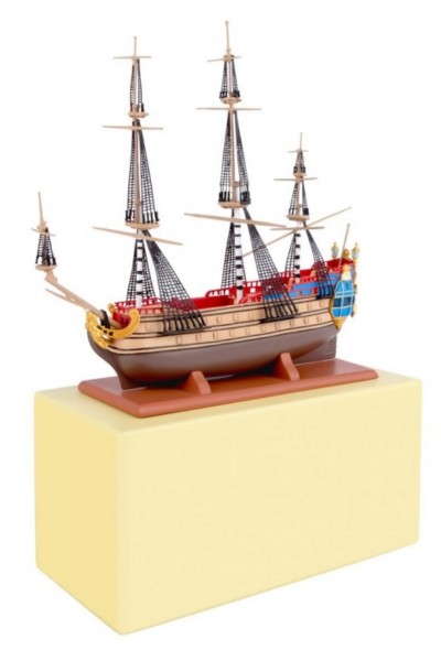 Tintin Resina Unicornio - Colección Museo Imaginario