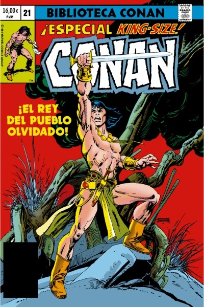 Biblioteca Conan TPB · Conan El Barbaro 21