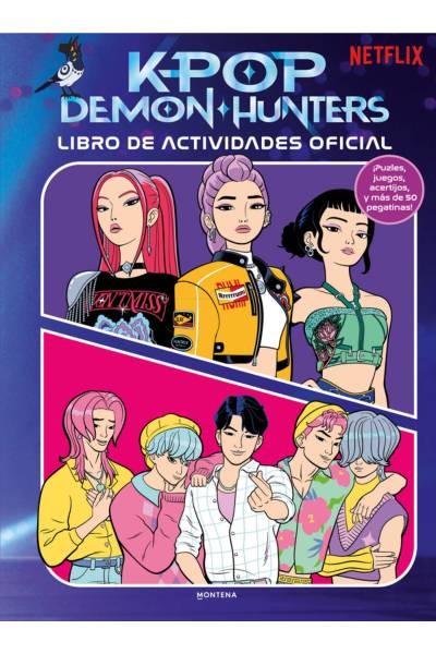 K-Pop Demon Hunters · Libro De Actividades Oficial
