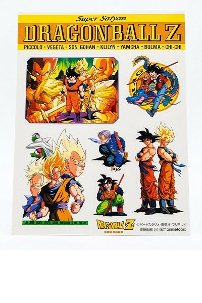 Dragon Ball Z Super Saiyan Animetopeia Stickers - Nº 0692