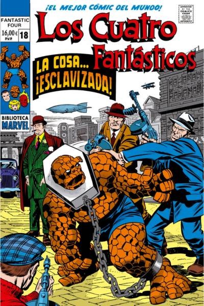 Biblioteca Marvel · Los Cuatro Fantasticos 18
