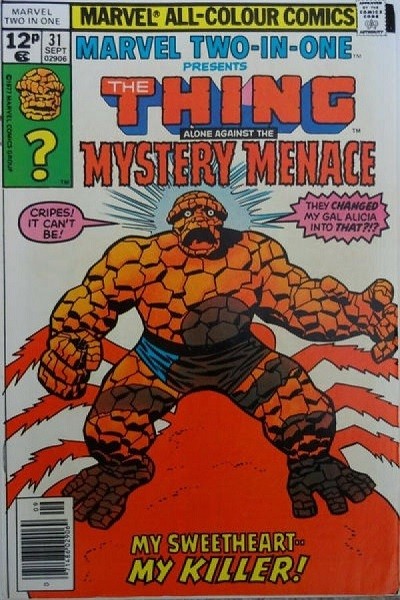 Marvel Two-In-One (Inglés) 31 · 1977 UK Edition