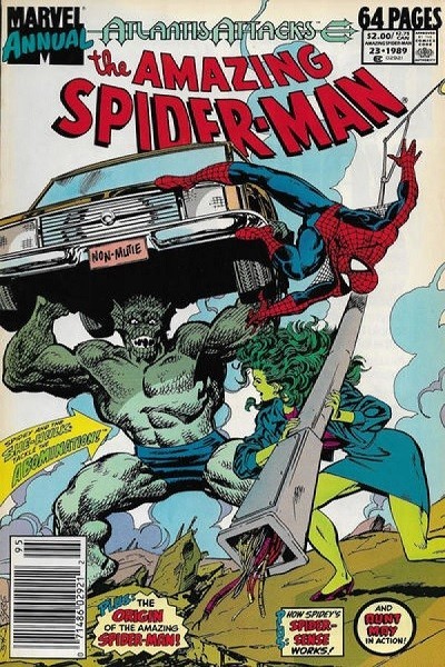 The Amazing Spider-Man Annual (Inglés) 23 · 1989 Newsstand Edition