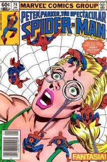 Peter Parker, The Spectacular Spider-Man (Inglés) 74 Newsstand Edition