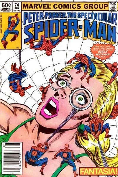 Peter Parker, The Spectacular Spider-Man (Inglés) 74 Newsstand Edition
