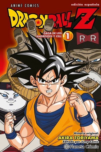 Dragon Ball Z · Anime Comics · Saga De Los Androides Y Cell 01