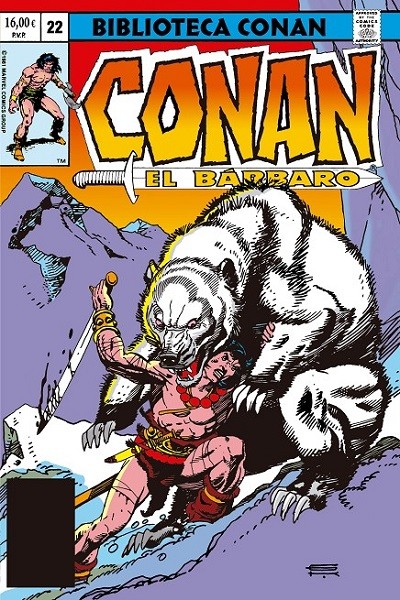 Biblioteca Conan TPB · Conan El Barbaro 22