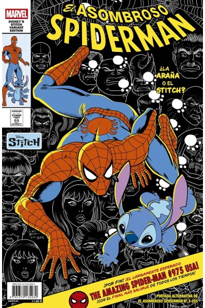 El Asombroso Spiderman · 03 (255) Portada Alternativa Stitch