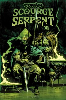 Conan The Barbarian: Scourge Of The Serpent TP (Inglés) Roberto De La Torre Glow-in-the-Dark Variant Cover
