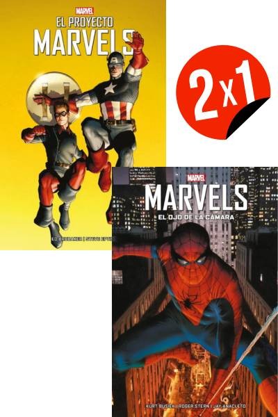 Pack 2x1 Marvel: El Ojo De La Cámara + El Proyecto Marvels